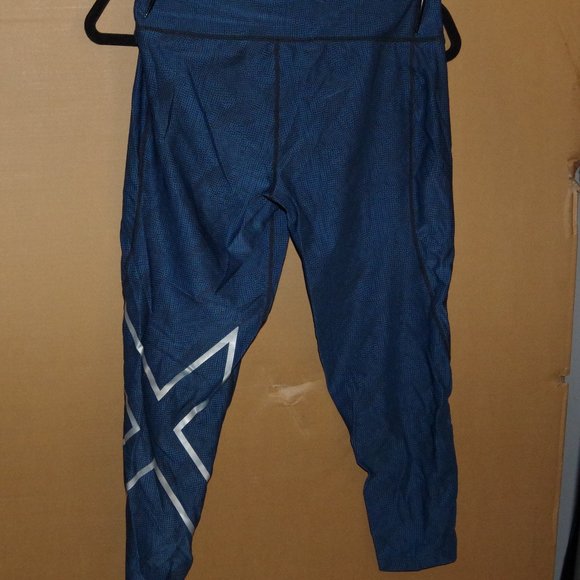 2XU Mid Rise Print 7/8 Compression Tight - Picture 2 of 3